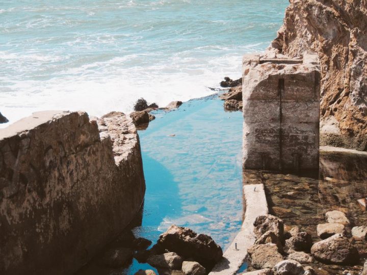 Sutro Baths near the Cliff House in San Francisco