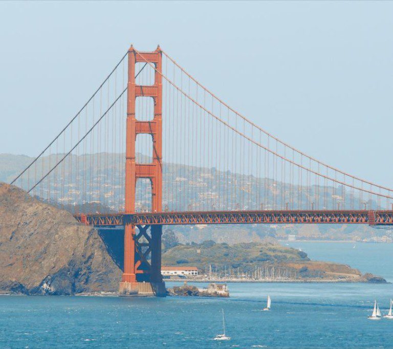Golden Gate Bridge One day in San Francisco