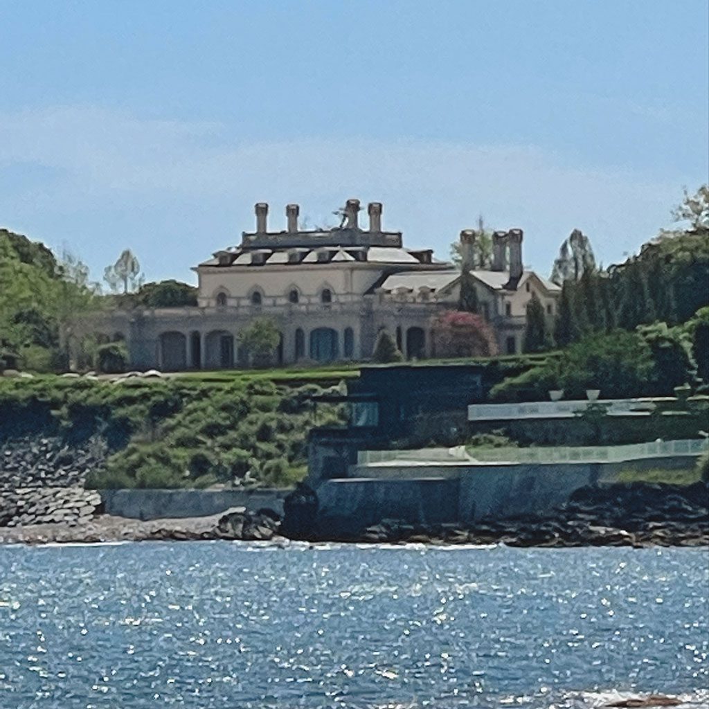 The Cliff Walk in Newport Rhode Island