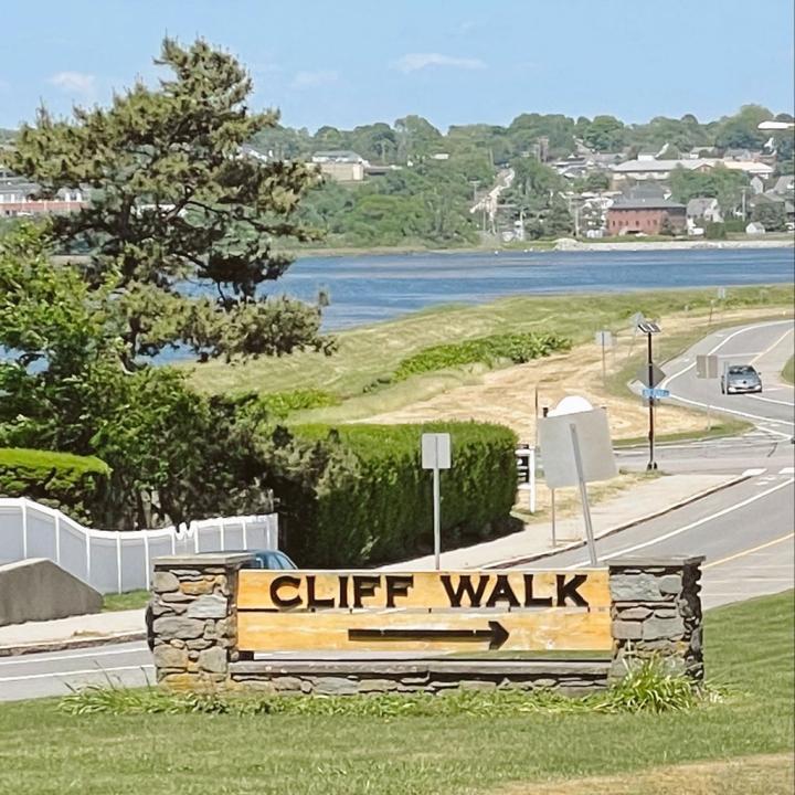 The Cliff Walk in Newport Rhode Island