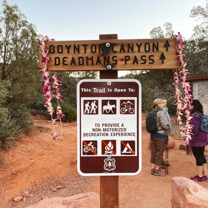 Boynton Canyon trailhead