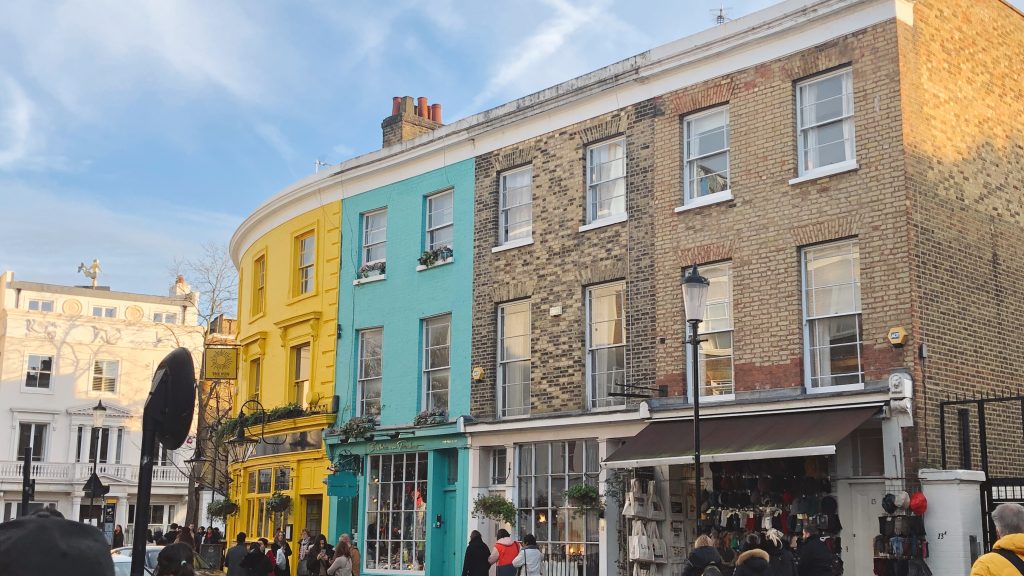 Notting Hill Street in London