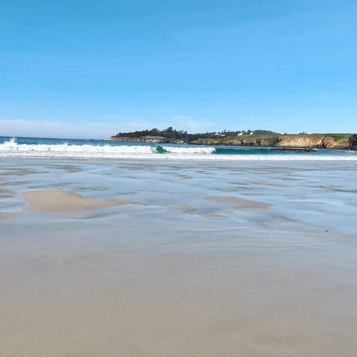 the view of Carmel Beach