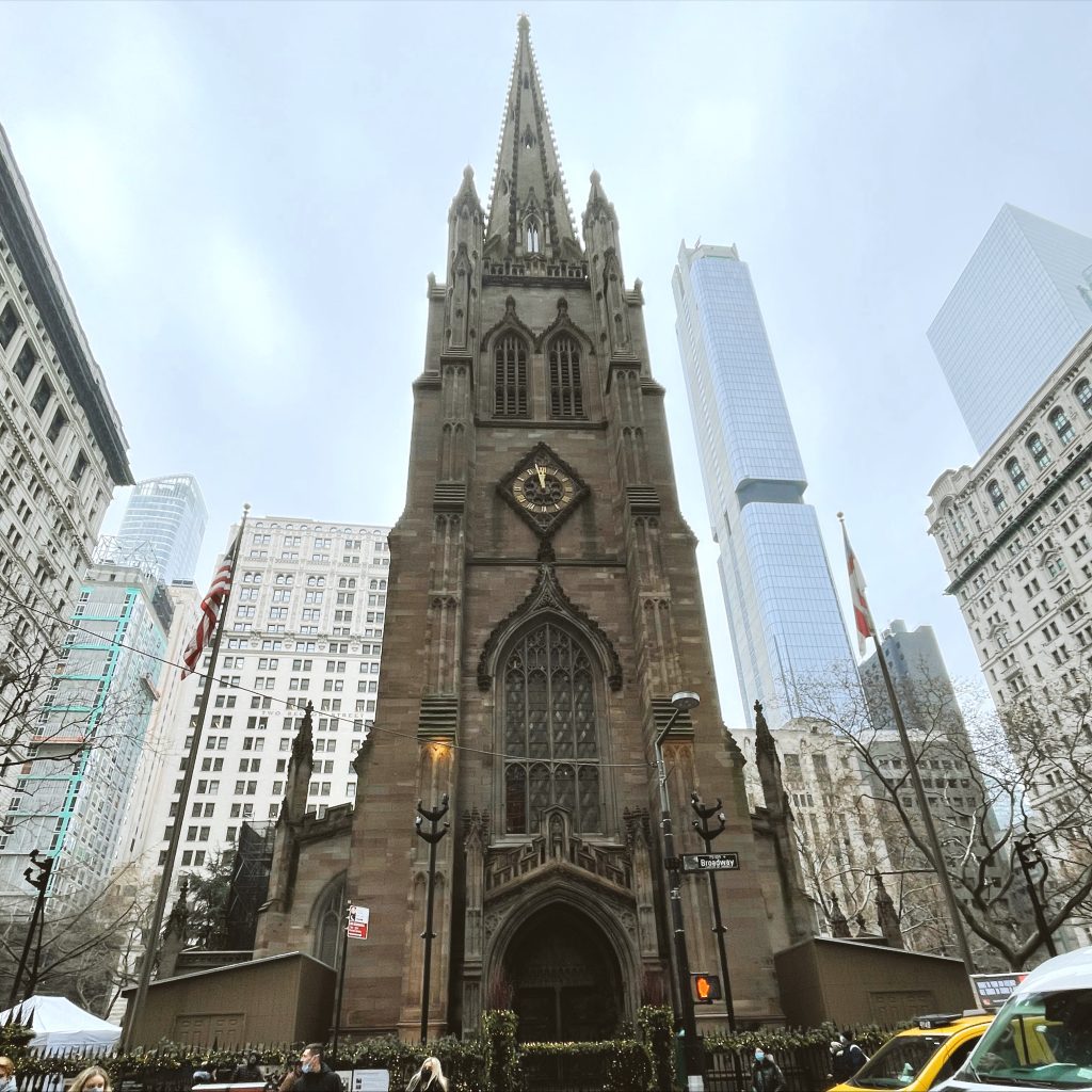 Trinity Church in Lower Manhattan