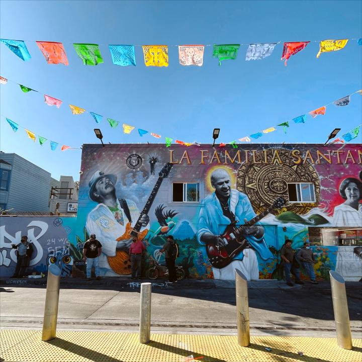 Mission District Murals in San Francisco