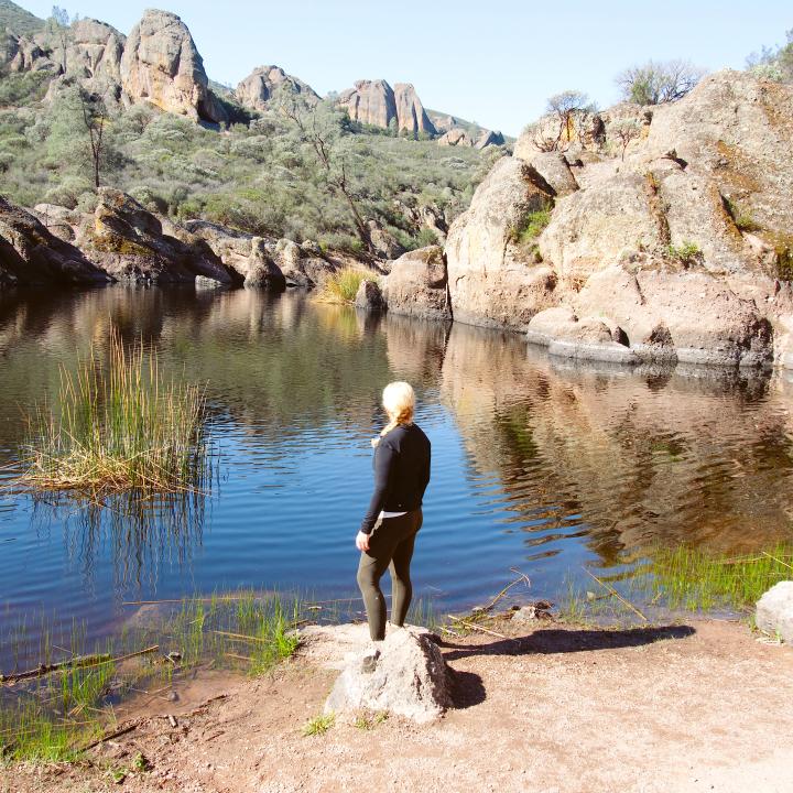 Best Hike In Pinnacles- reservoir