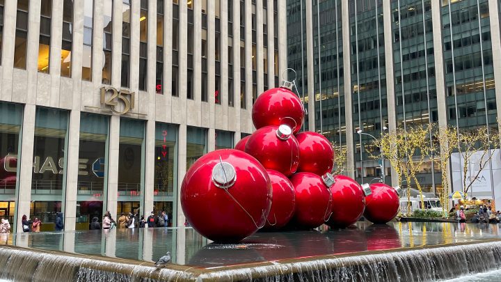 Christmas Ornaments on 5th avenue