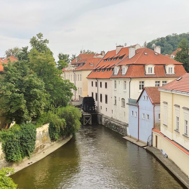 Prague Riverbank