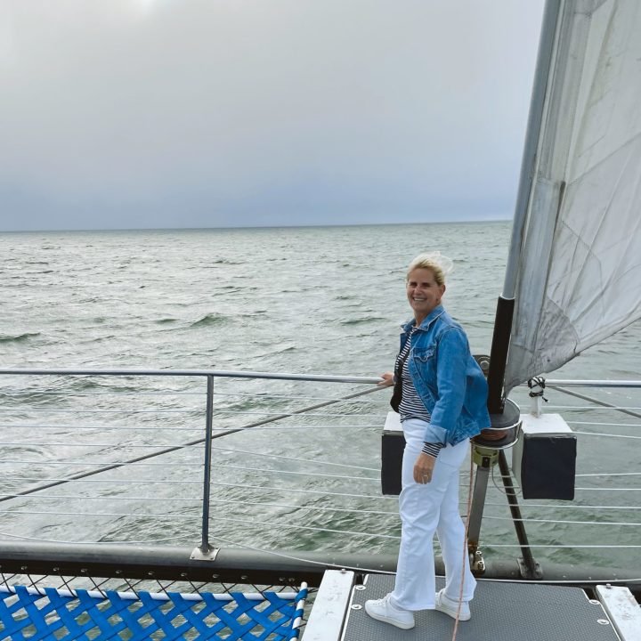 Catamaran cruise in the SF Bay