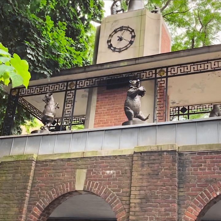 Delacorte Clock at the Tisch Zoo in Central Park