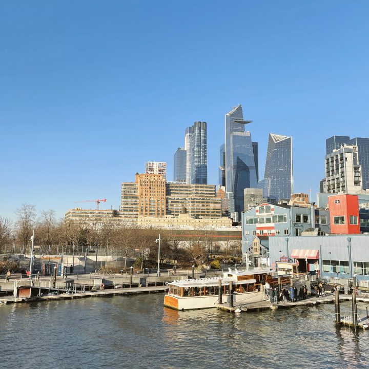 A view of Chelsea Pier