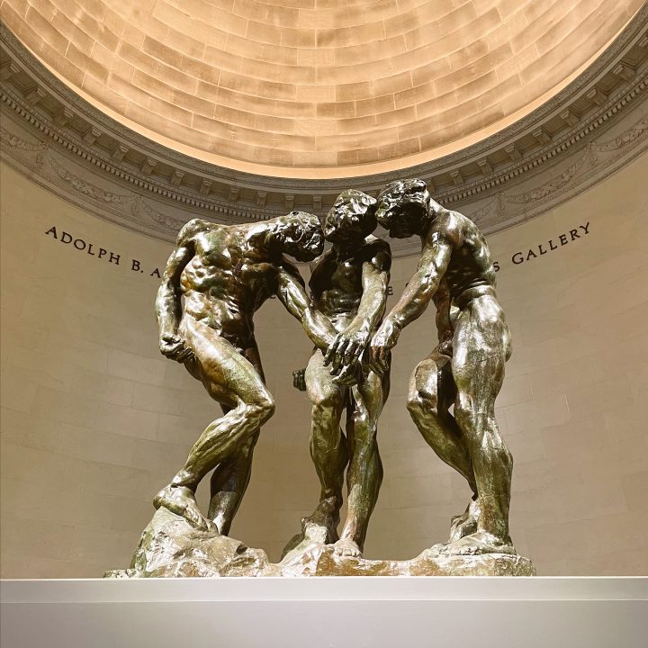 San Francisco Rainy Day Activities - Rodin sculptor