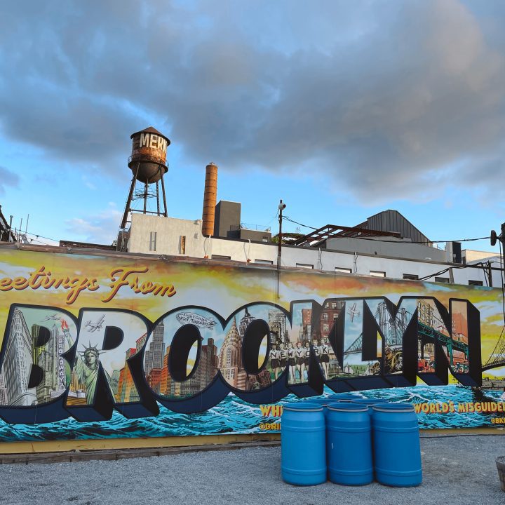 Brooklyn mural in Williamsburg
