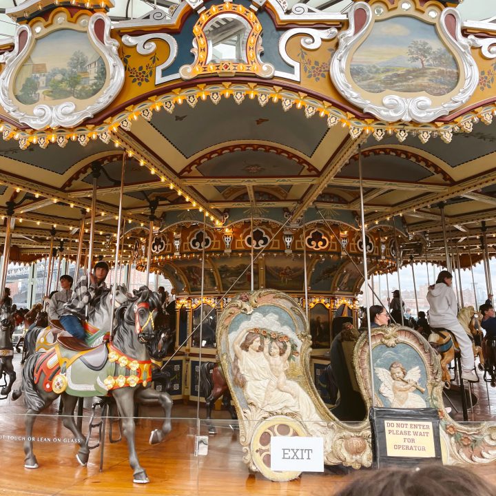 Jane's Carousel in Brooklyn Bridge Park.