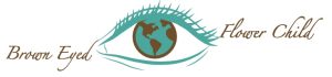 Brown Eyed Flower Child Logo