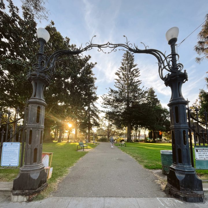 Gates at Lincoln Park in Alameda