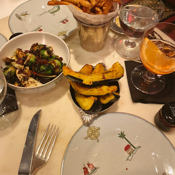 Food at the Whitby Hotel Restaurant inNYC