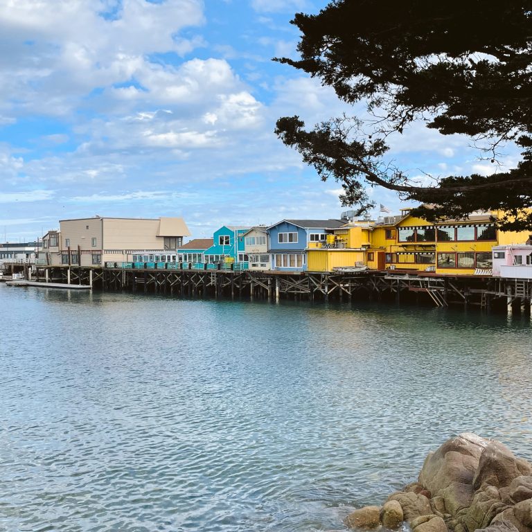 The view of Old Fisherman's Wharf is one of the activities to do in Monterey, CA.