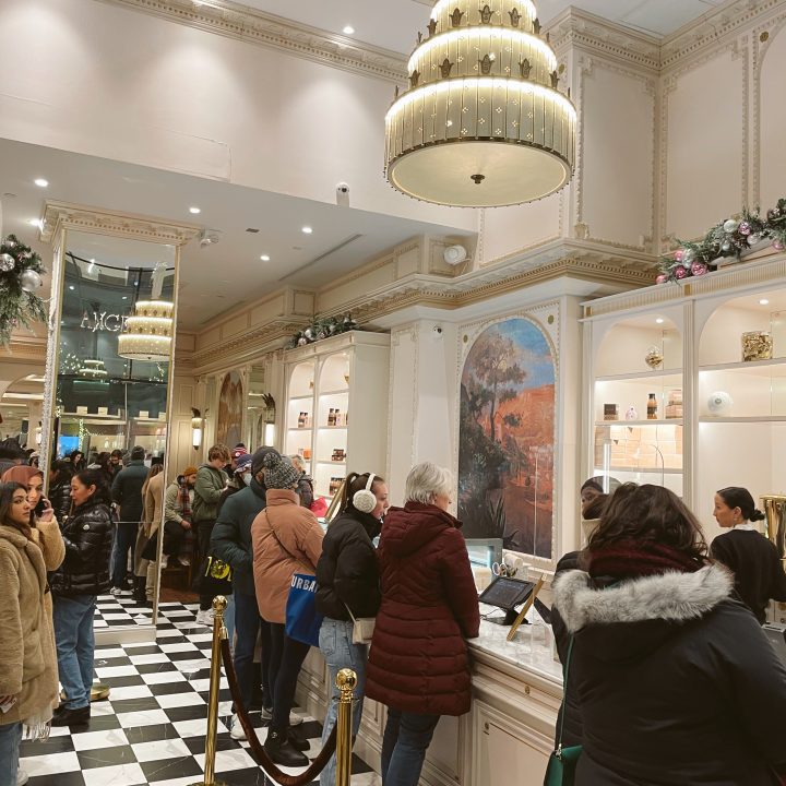 Angelina of Paris in New York City at Bryant Park