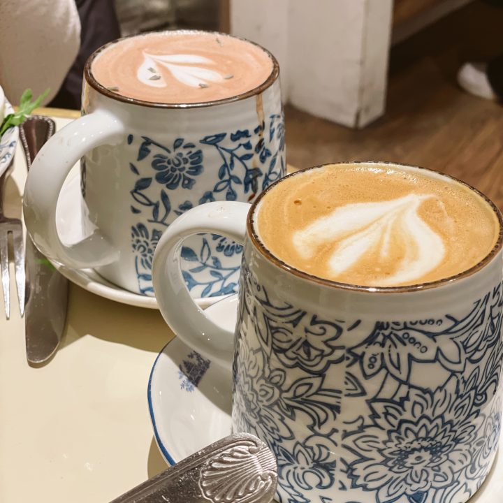 Coffee at Maman  which is one of the affordable restaurants in New York City