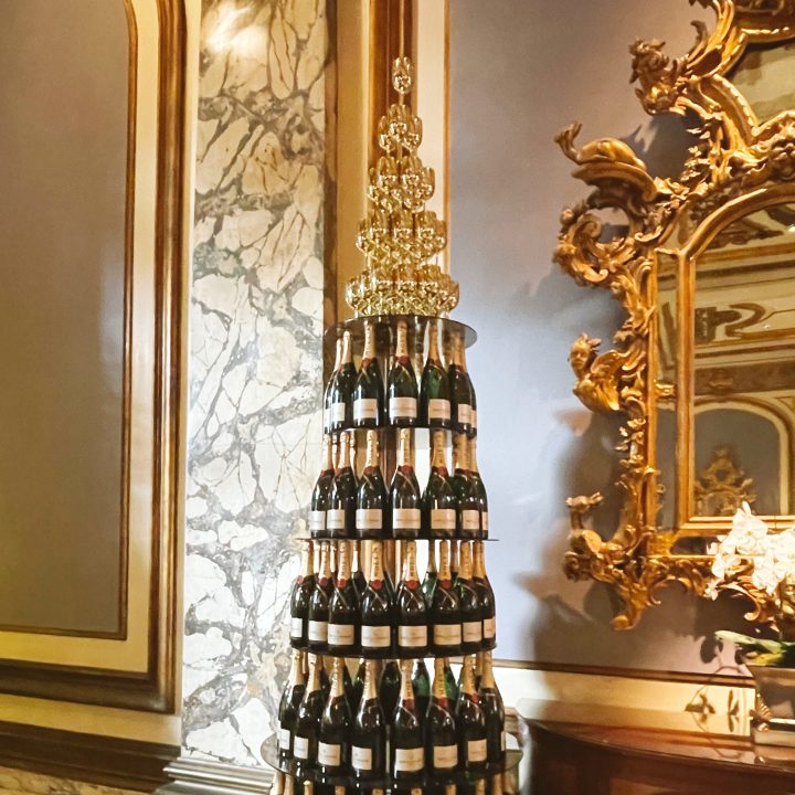 The Champagne Tree at the Fairmont Hotel as part of the San Francisco Christmas
