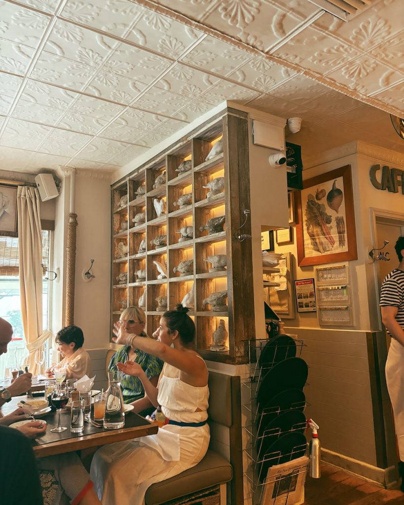 Inside the Cafe Cluny Restaurant in the West Village