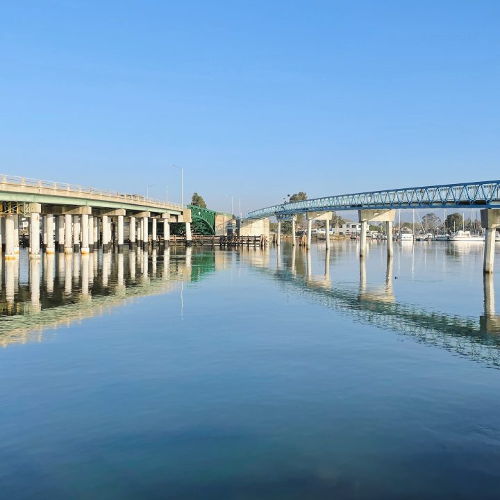 Bay Farm Island Bridge in Alameda