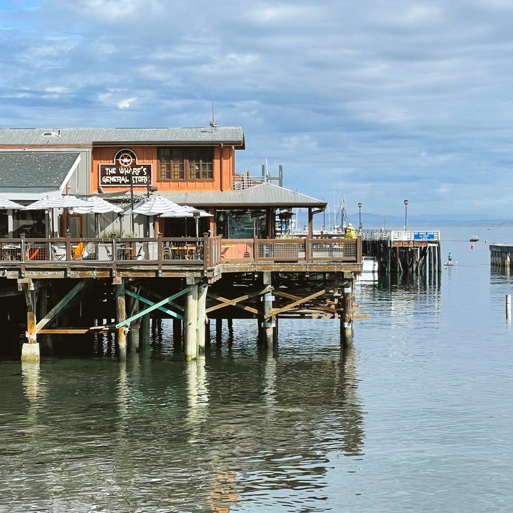 A view of the pier in Monterey.