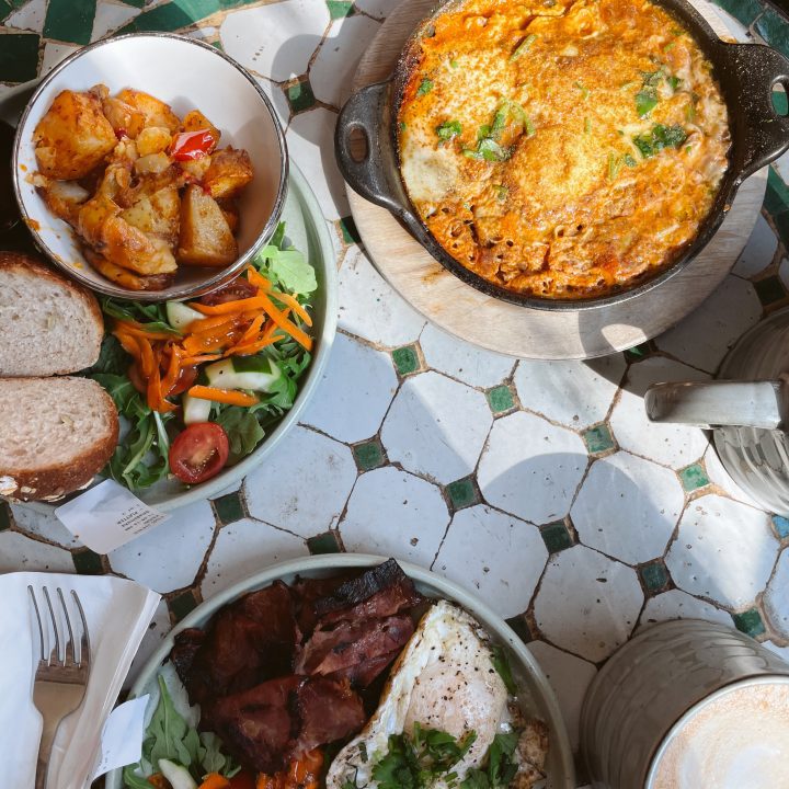 Food at Pause Cafe in New York City