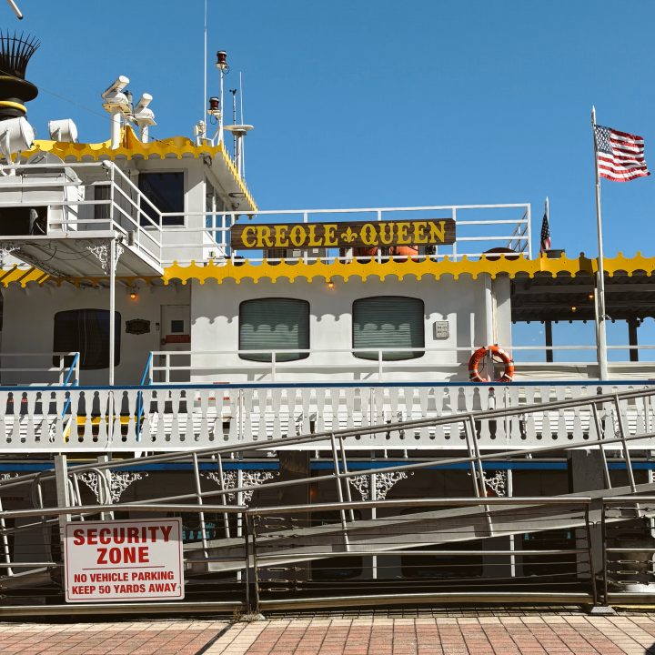 The Creole Queen Riverboat in New Orleans