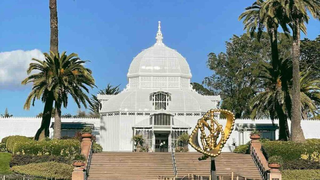 The Conservatory of Flowers are a stop on the 3 days in San Francisco trip