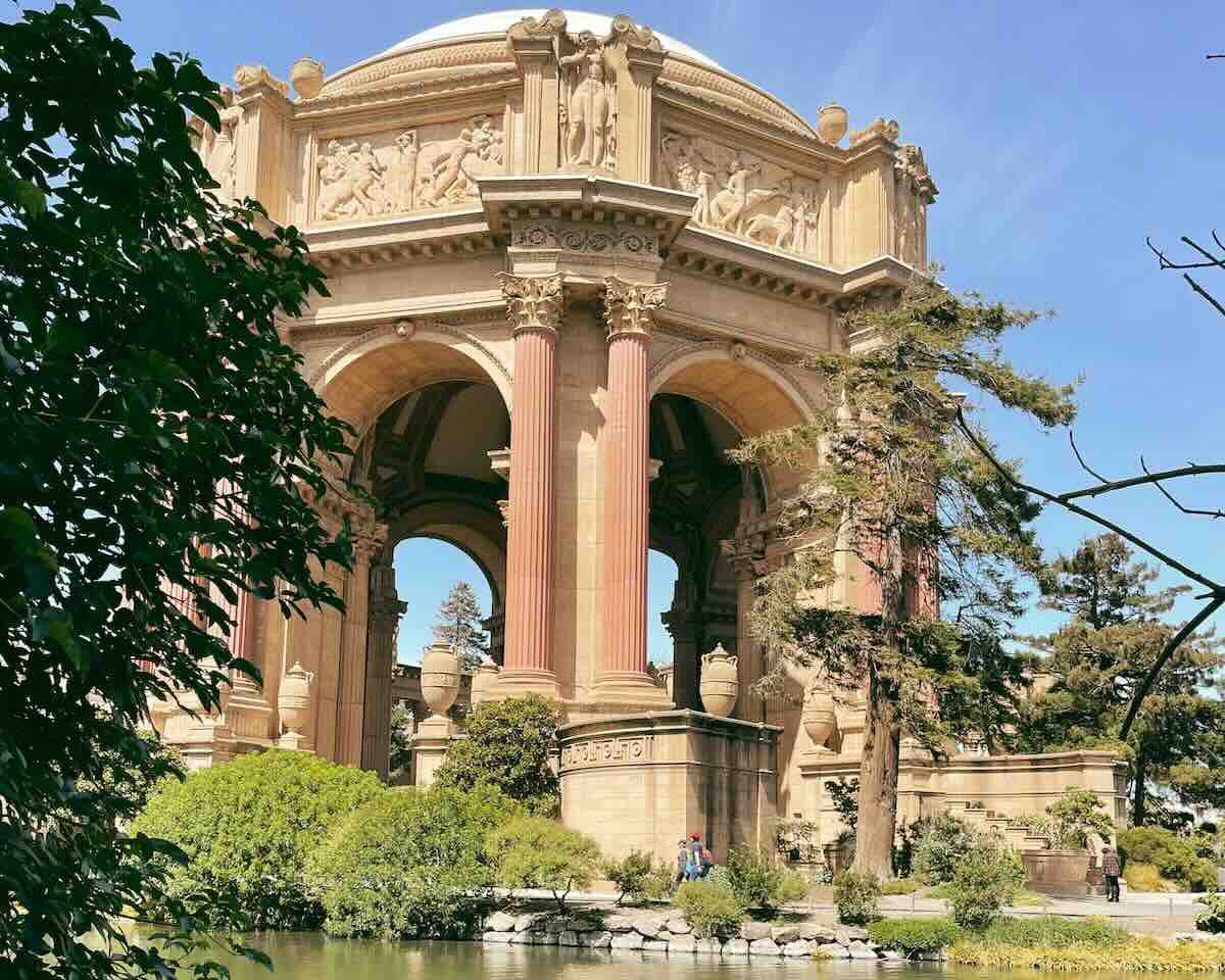 The Palace of Fine Arts is a great stop on your 3 Days in San Francisco
