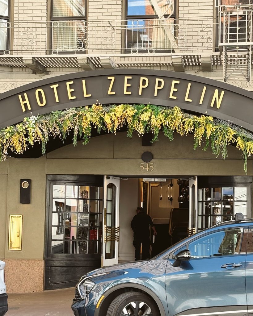 The Hotel Zeppelin is one of the safest hotels in San Francisco