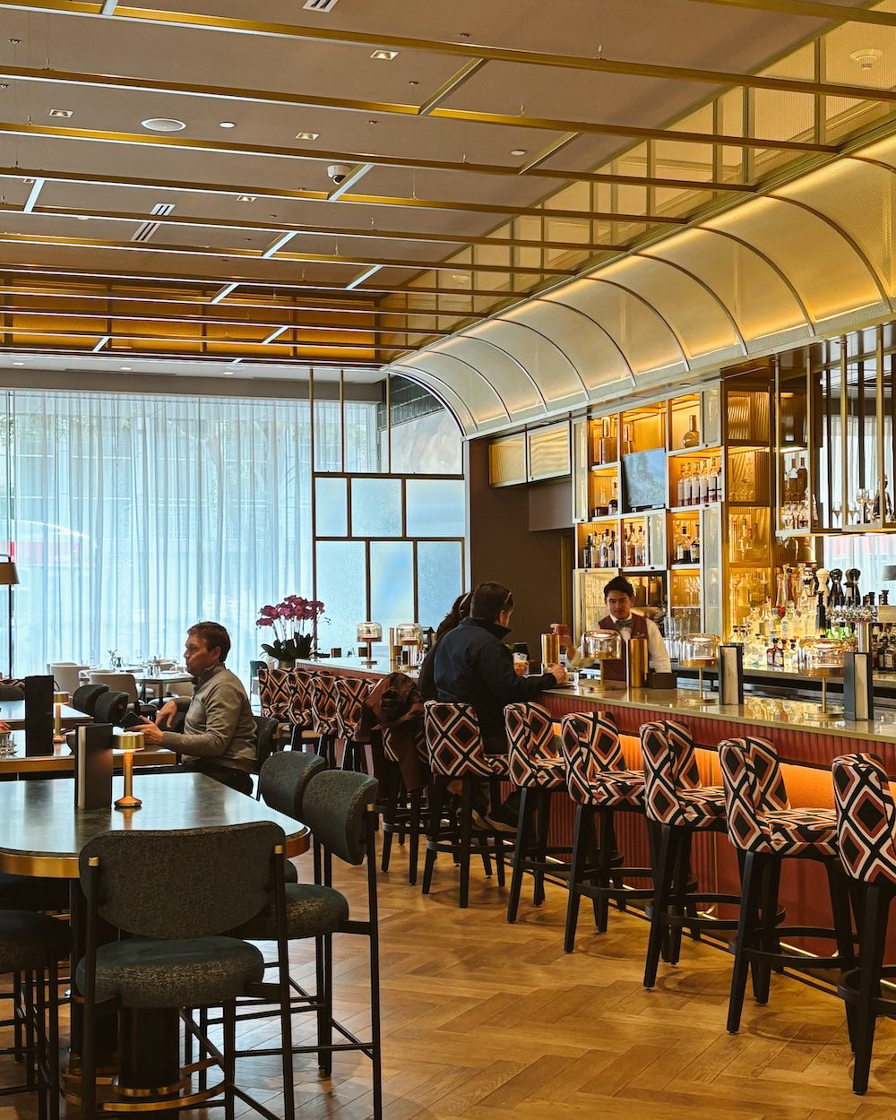 The bar at the St. Regis Hotel in San Francisco