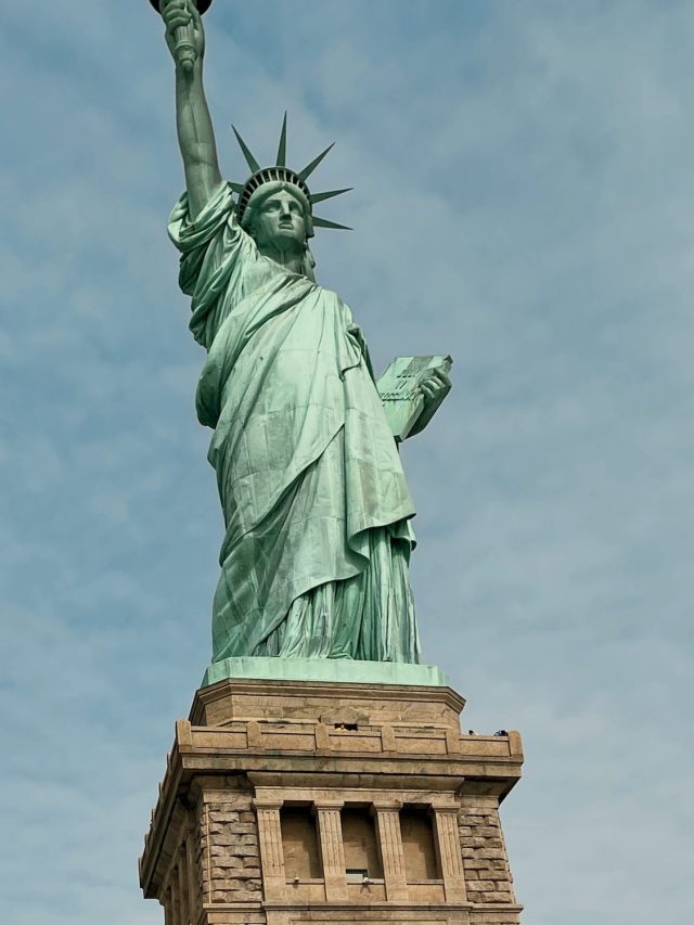 The Statue of Liberty and her Pedestal