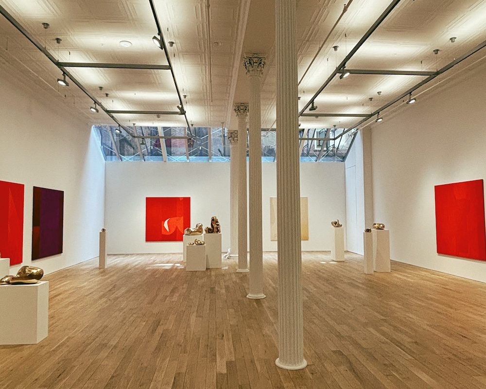 Visiting art galleries in Tribeca like this one is one of the things to do in Tribeca