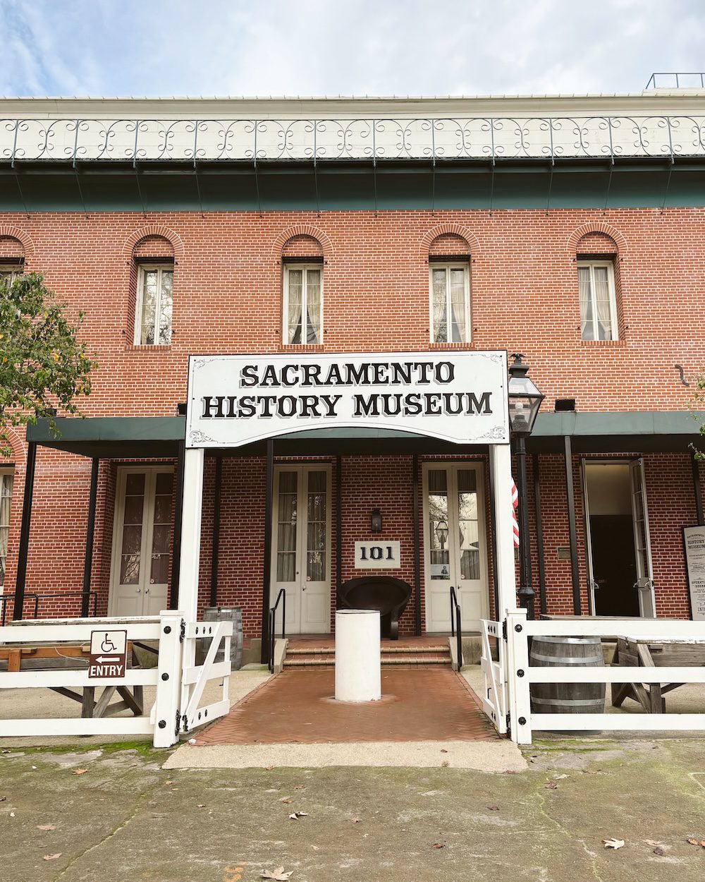 The Sacramento History Museum in Old Sacramento