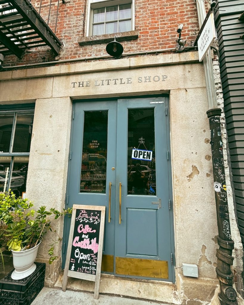 The Little Shop bodega and speakeasy at South Street Seaport