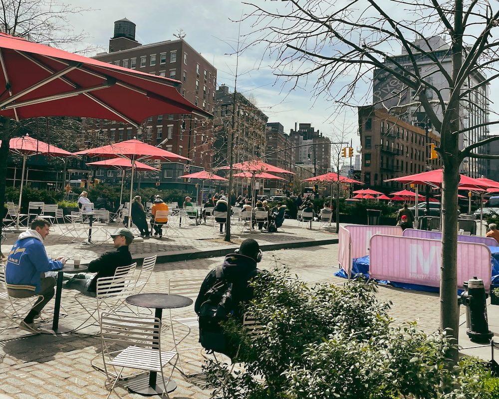 Gansevoort Plaza in New York City