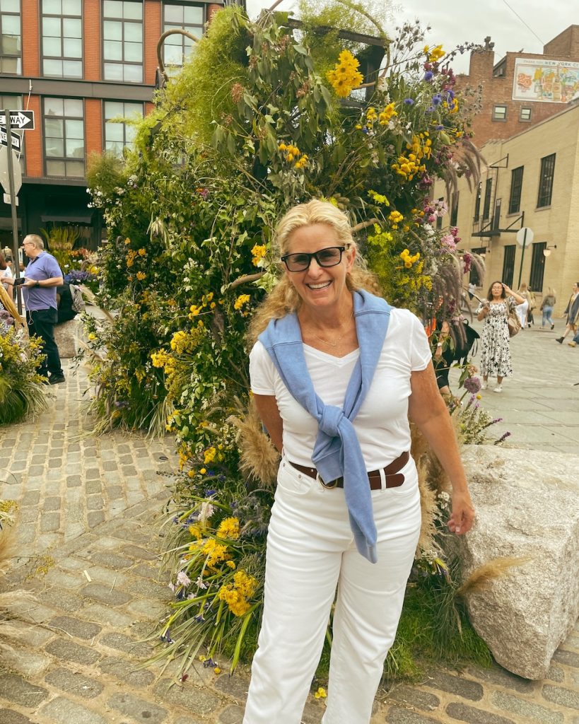 Carrie Green Zinn at Gansevoort Plaza in Chelsea NYC