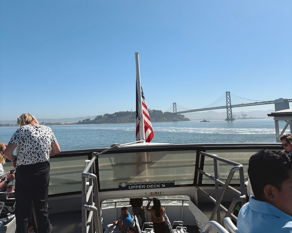 The ferry to Sausalito is one of the things to do in Sausalito