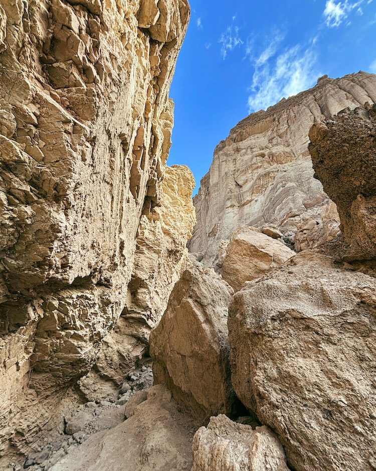 A view of a canyon in Death Valley National Park