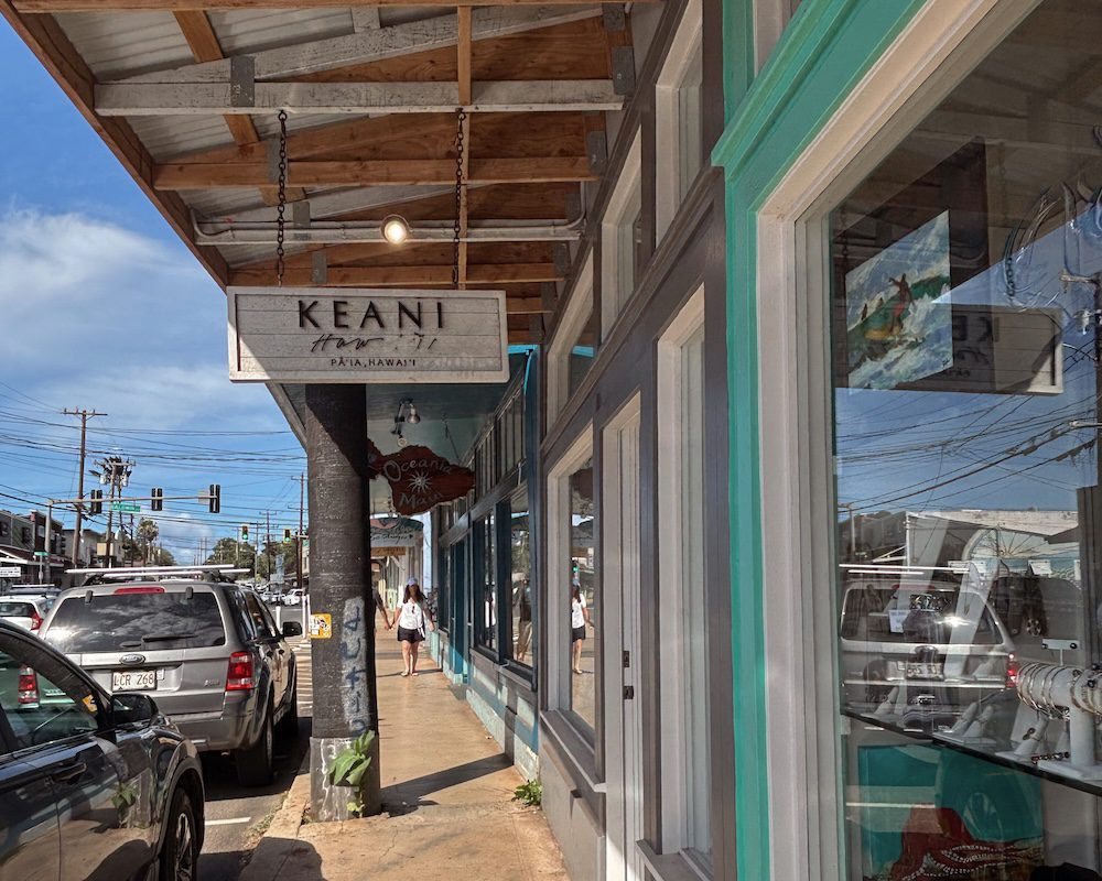 Shops in Paia, Maui