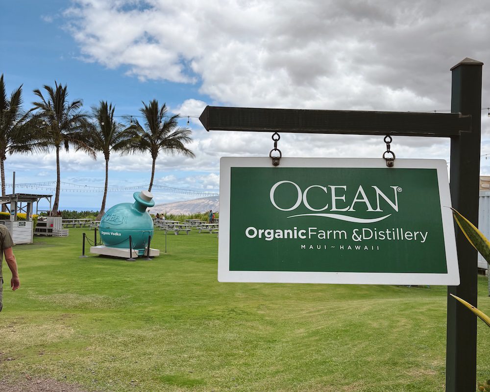 The Ocean Vodka Distillery in Maui