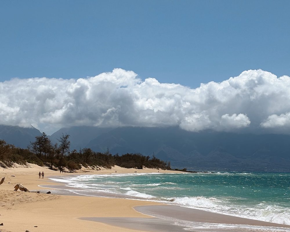 Baldwin Beach in Maui, HI.