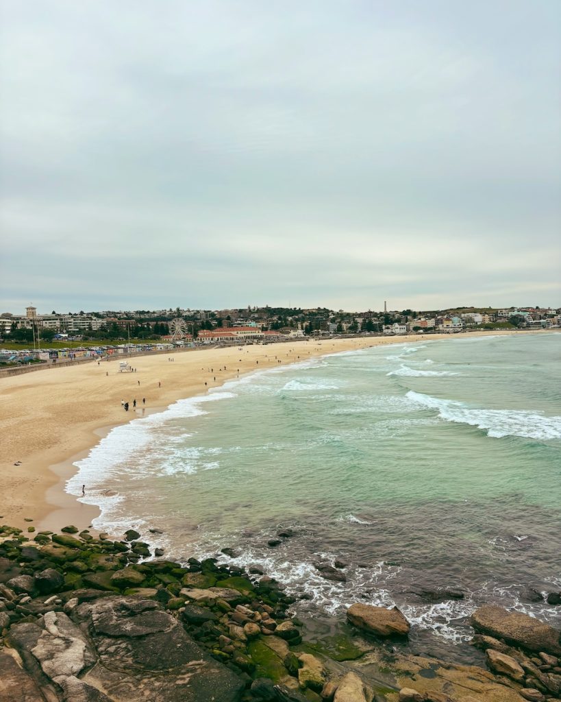 A view of the iconic Bondi beach in Sydney