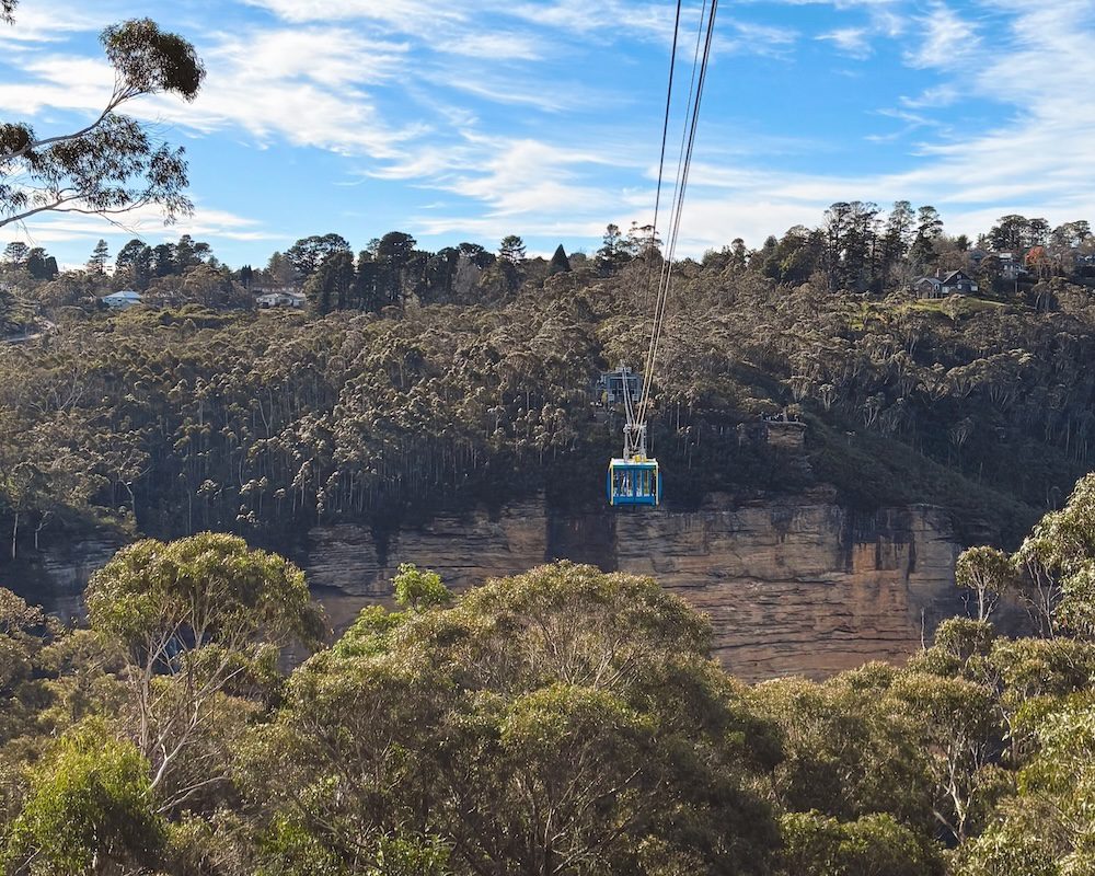 The Sky Rail in Katoomba in the Blue Mountains