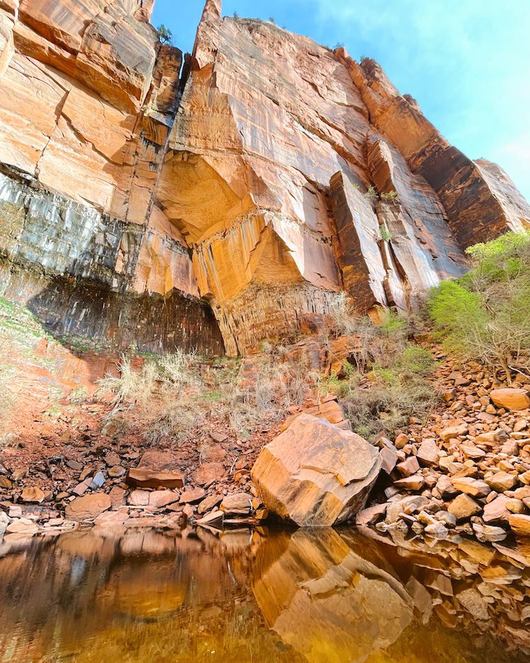 Emerald Pool in Zion National Park