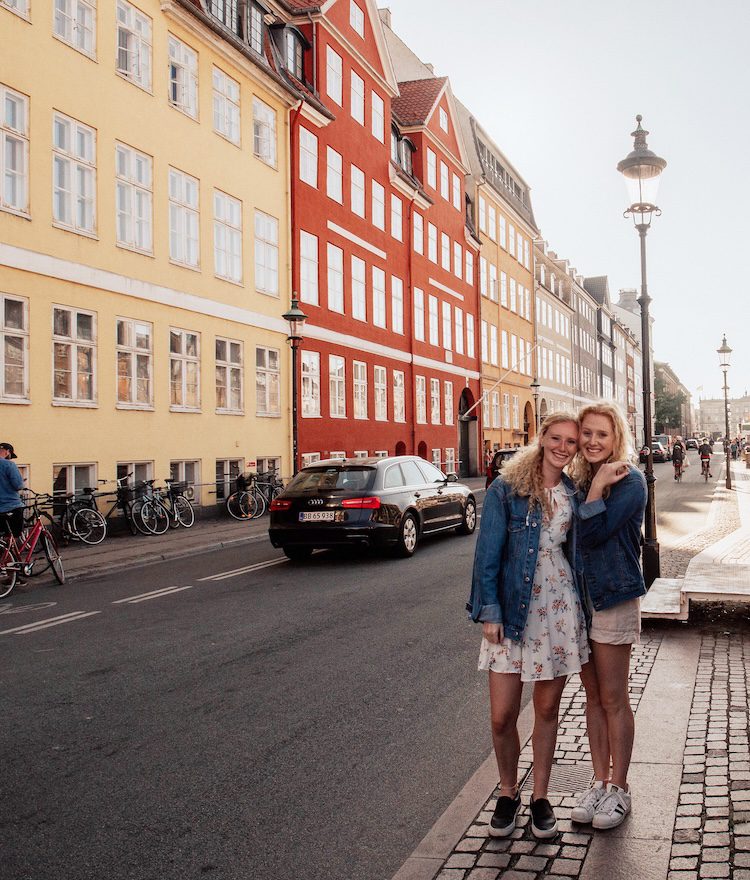 Carrie Green-Zinn's daughters in Copenhagen