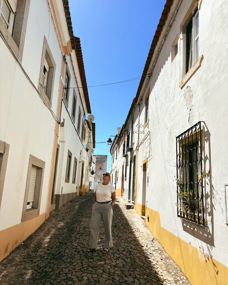 Carrie Green-Zinn in Evora, Portugal